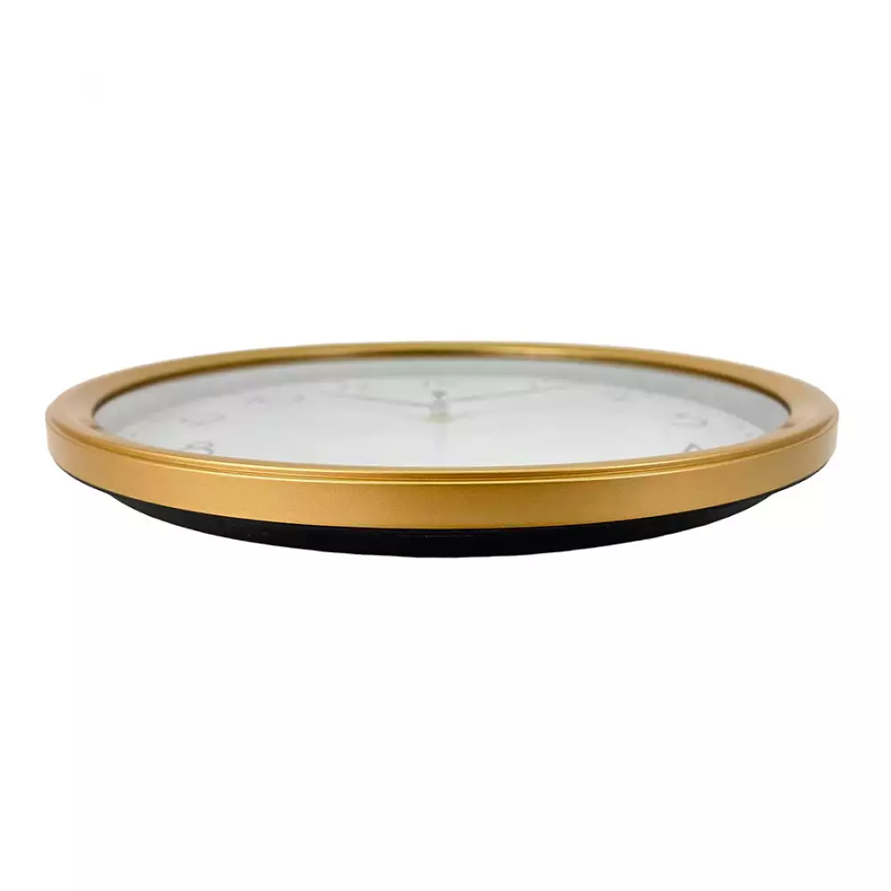 Reloj Pared Concepts Sweet Mocca 30 Cm Dorado Plastico 423-210
