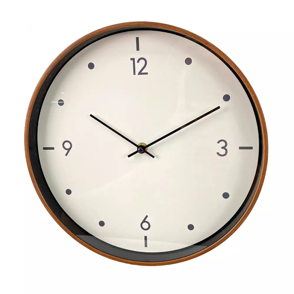 Reloj Pared Concepts Sweet Mocca 30 Cm Marron Plastico 423-210
