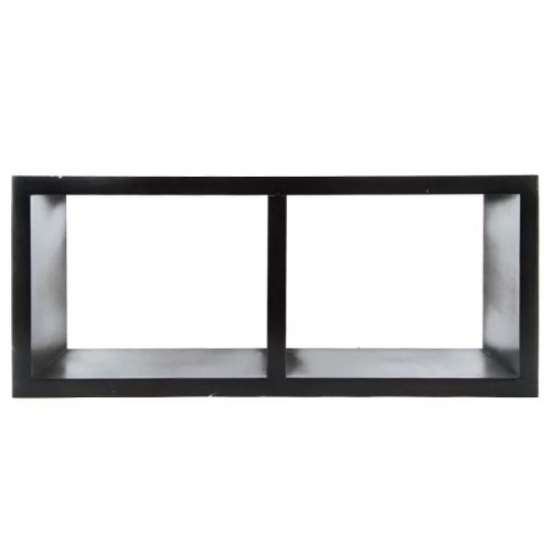 Repisa Cubik Rdk-Wengue Doble Kubo