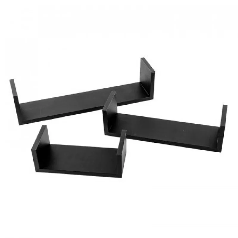 Repisas Para Pared Setx3 Negro