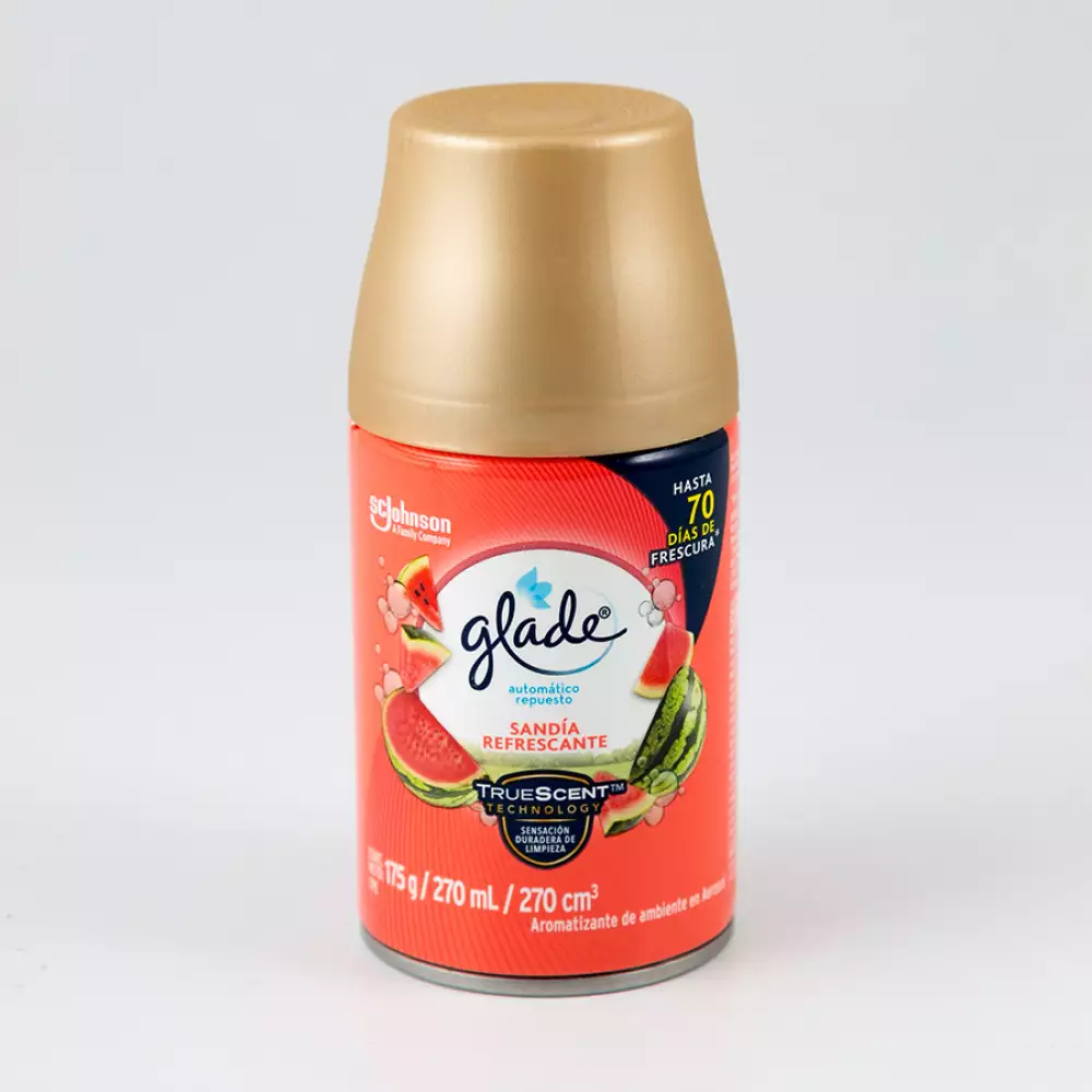 Repuesto Ambientador Glade Automatico .26 Kg 175 Ml 6 Ud Sandi