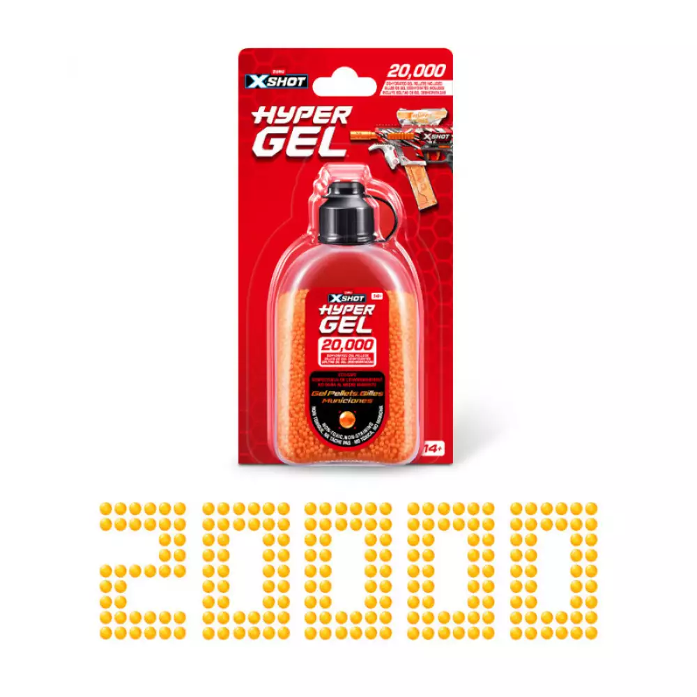 Repuesto X Shot Lanzador Hyper Gel