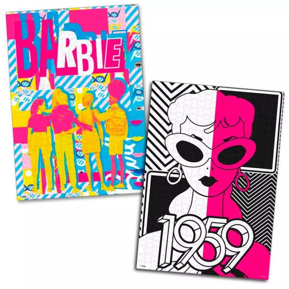 Rompecabezas 2 X 500 Pzas Barbie Ronda12442