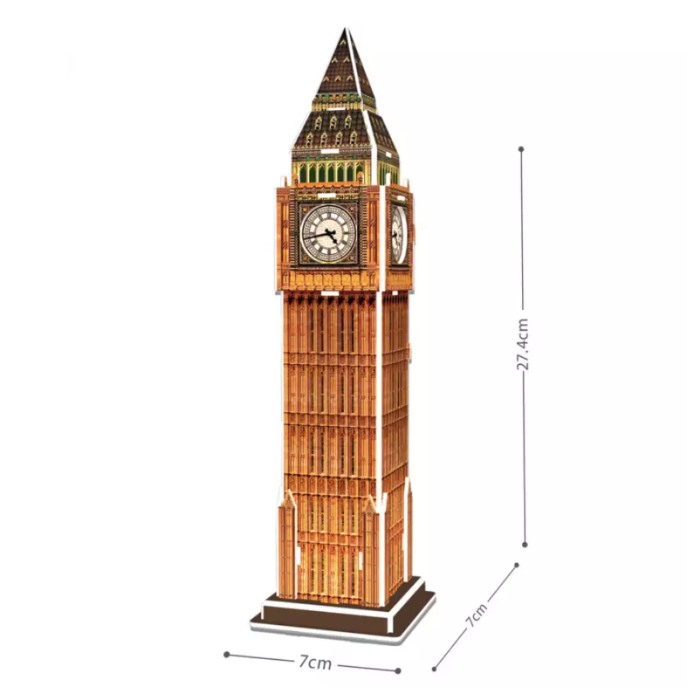 Rompecabezas Cubic Fun Big Ben 3D