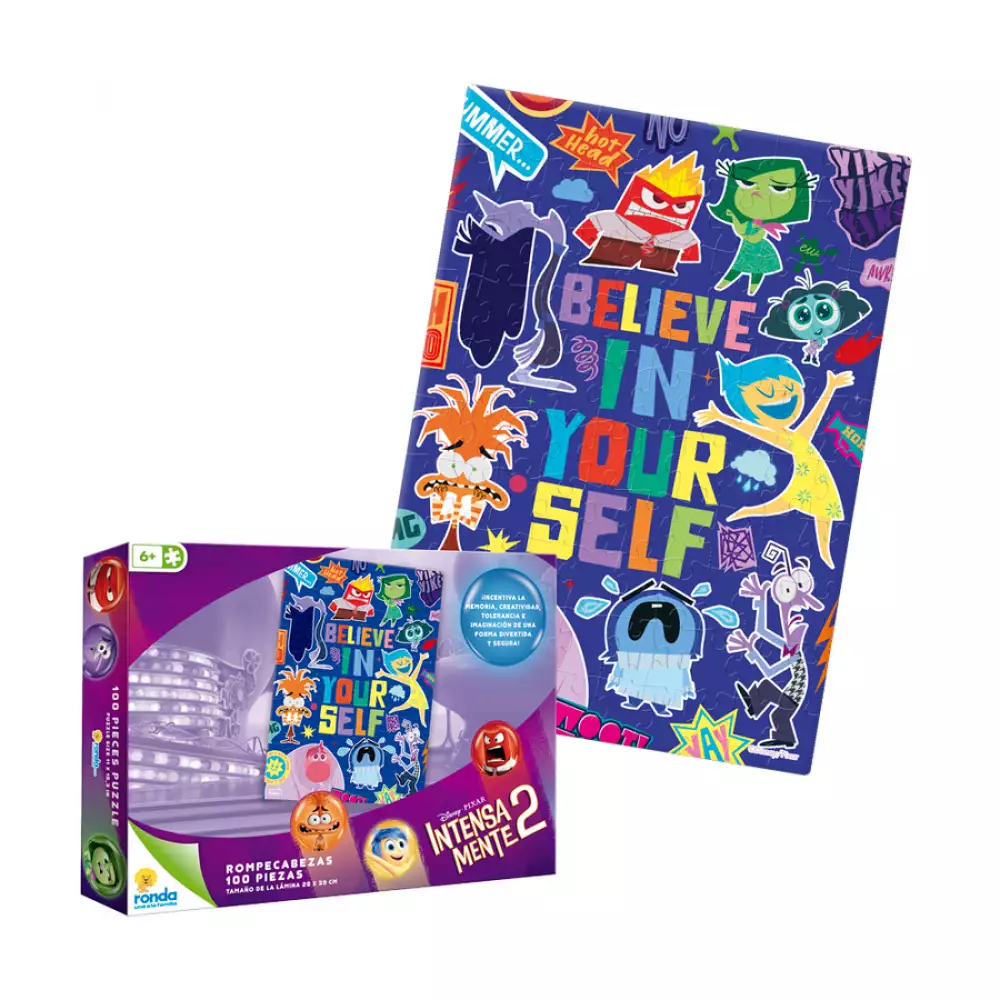 Rompecabezas Ronda Intensamente 6X27Cm 12521