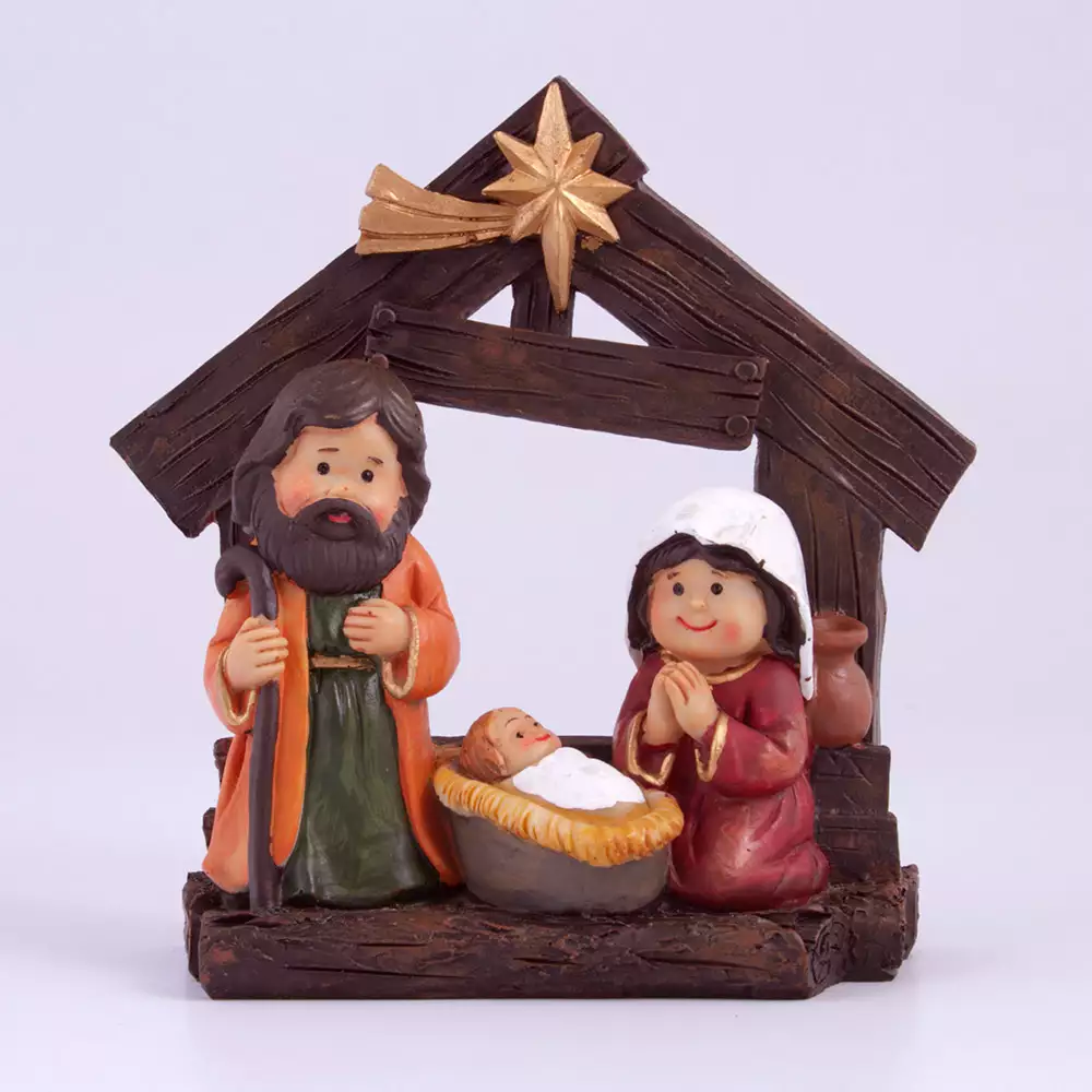 Sagrada Familia Miro Christmas 16X16Cm Poliresina 831-P005-2535