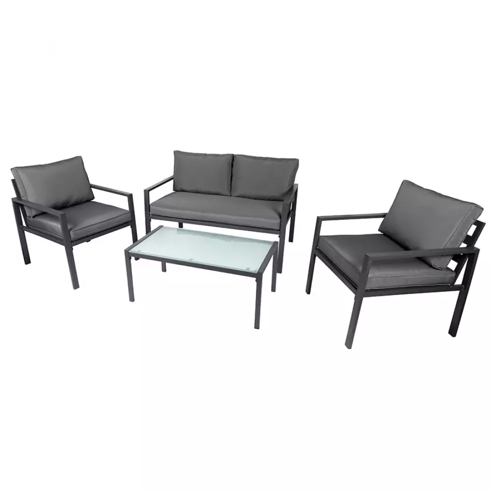 Sala para exterior milan lifetime garden set x4