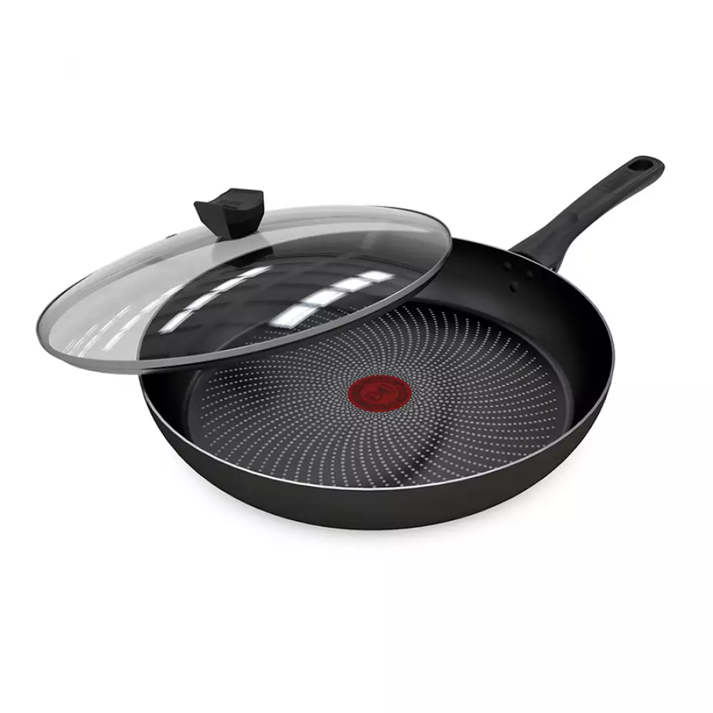 Sarten  Con Tapa Imusa Hardtitan​ 30Cm Negro Antiadherente 5861034642