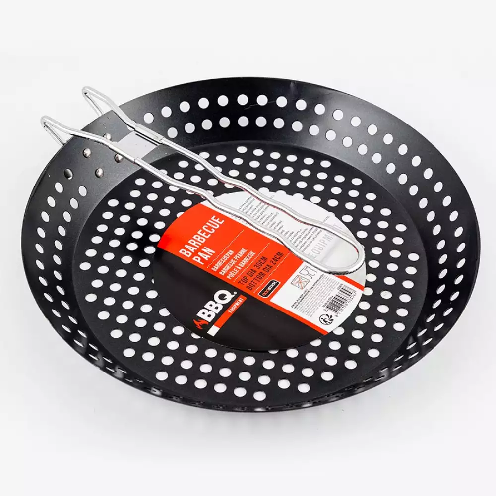 Sarten bbq antiadherente mango pleglable