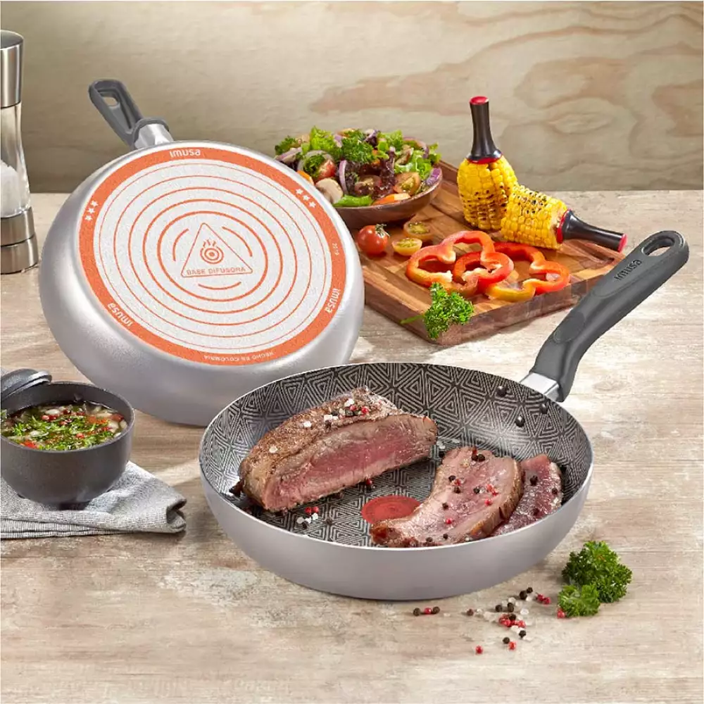 Sarten Imusa 24Cm Aluminio Antiadherente Talent 5861029265