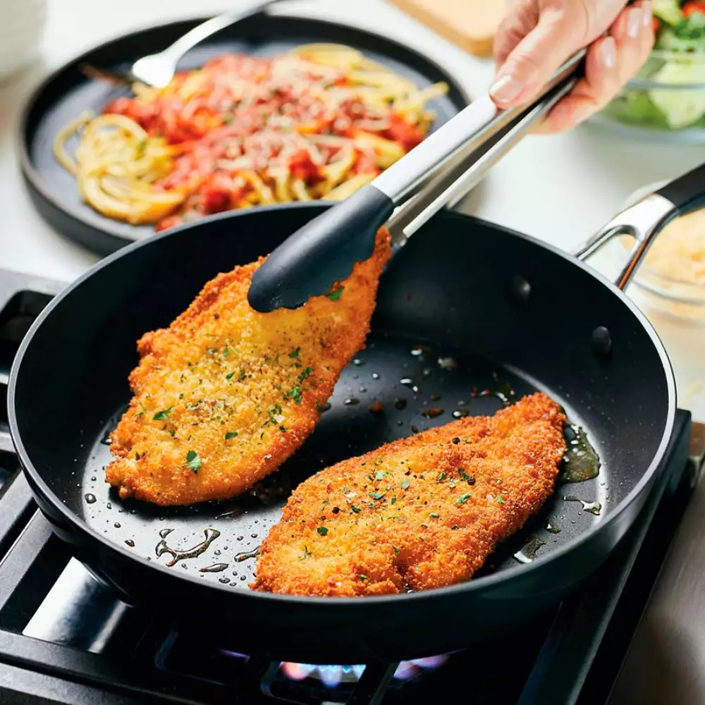 Sarten Kitchenaid 31 Cm Negro Aluminio Anodizado 84802