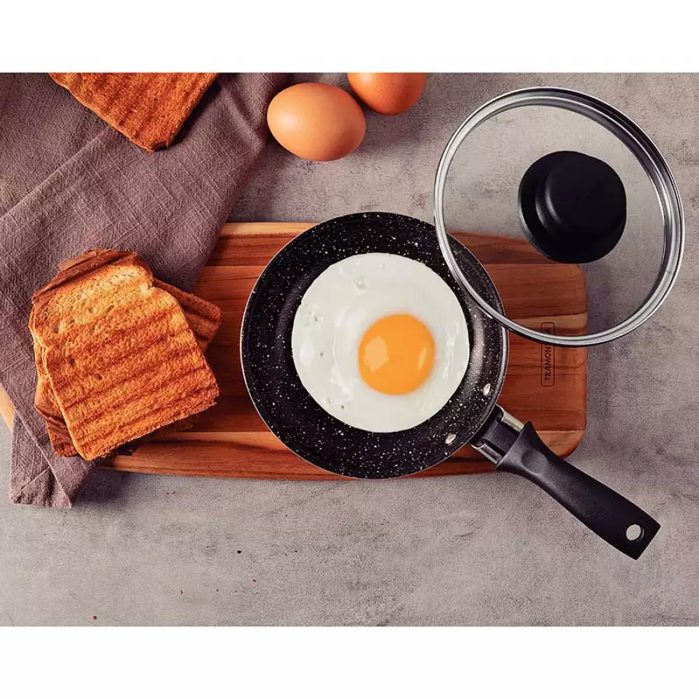 Sarten tramontina 14 cm roch tapa vidrio 27815736