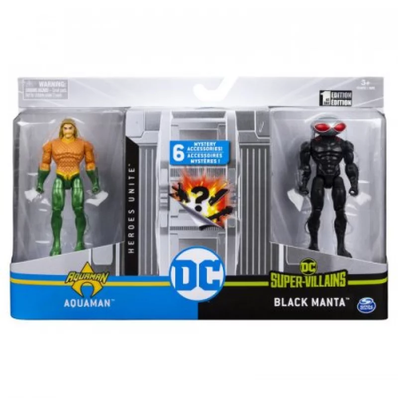 Set Batalla De Figuras Dc Con Accesorios Surtido