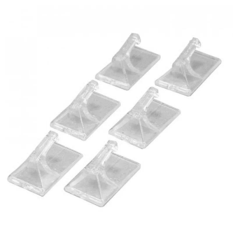Set de 6 Ganchos Cuadrados Autoadhesivos