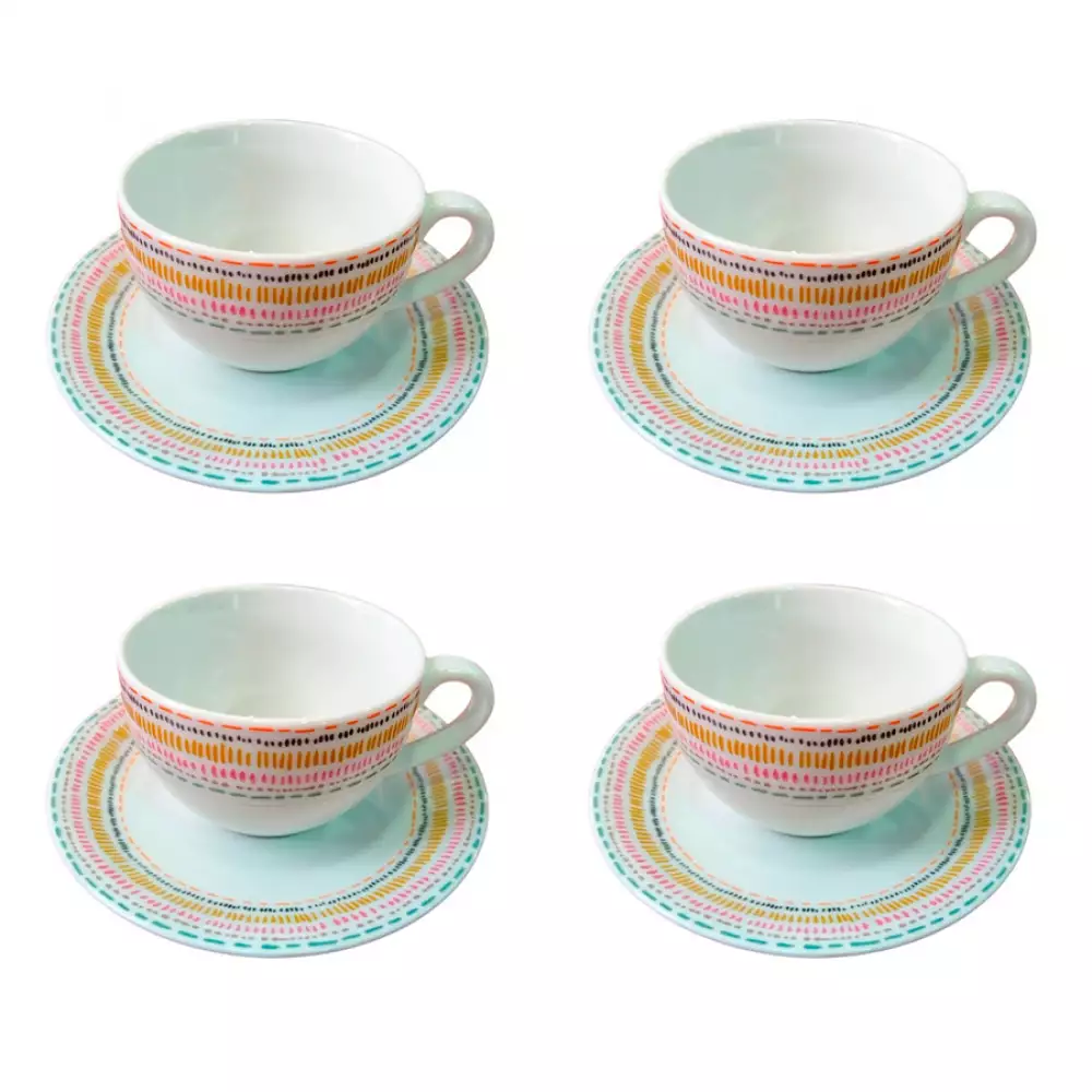 Set De Cafe Espiral Fdh54009 Punto Ralla 10X38X17 Cm
