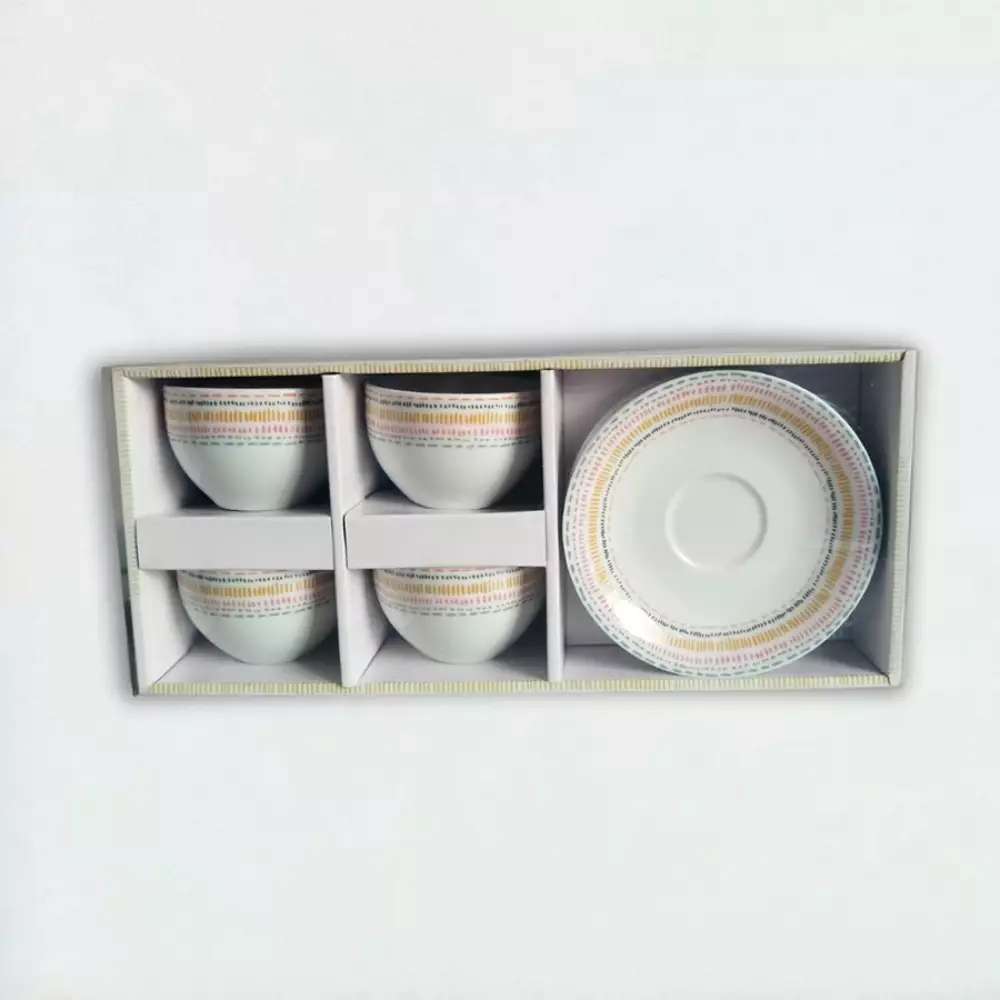 Set De Cafe Espiral Fdh54009 Punto Ralla 10X38X17 Cm