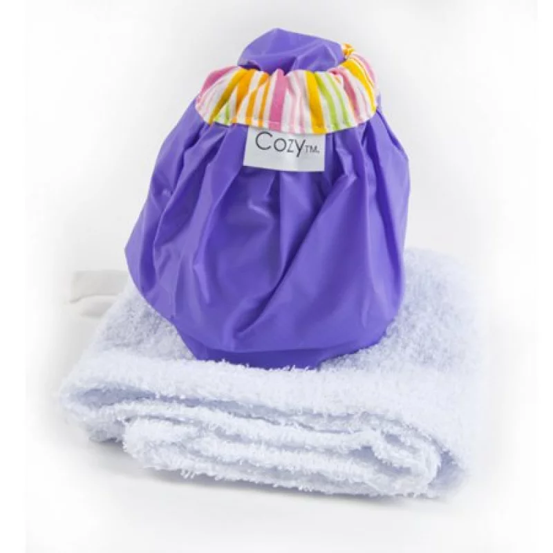 Set turbante y gorro de baño