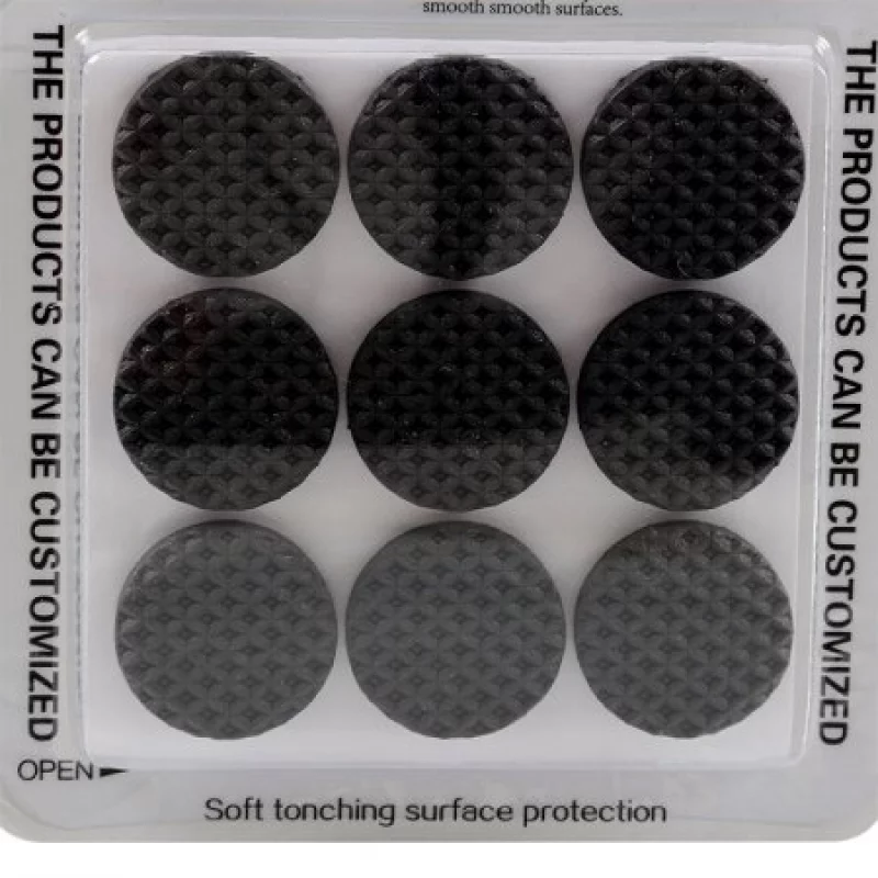 Set X 18 Fieltros Autoadhesivos Wk-28 Weikang - Negro