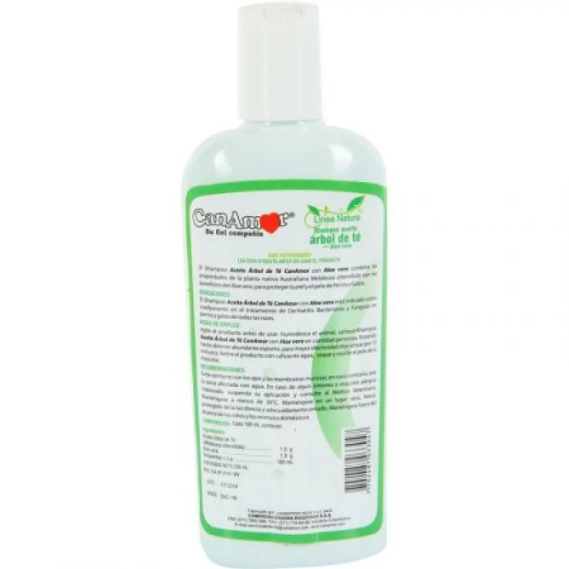 Shampoo Para Perros Y Gatos Canamor-Línea Natural