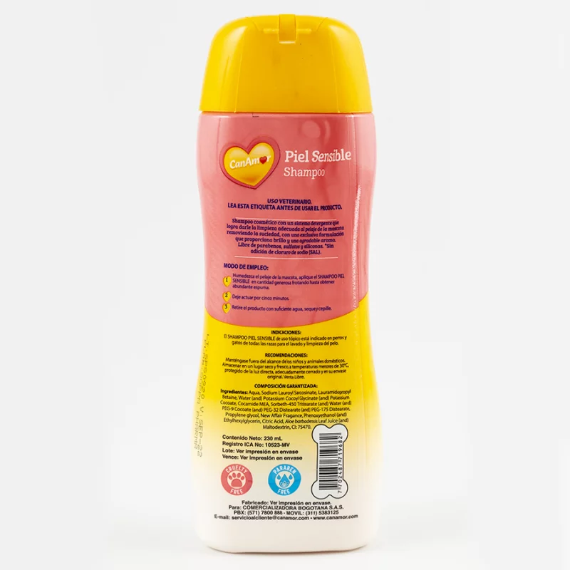 Shampoo Perro Canamor 230 Ml