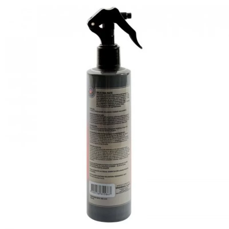 Silicona Mate 10363253 Crc 300Ml-Gris Con Rojo