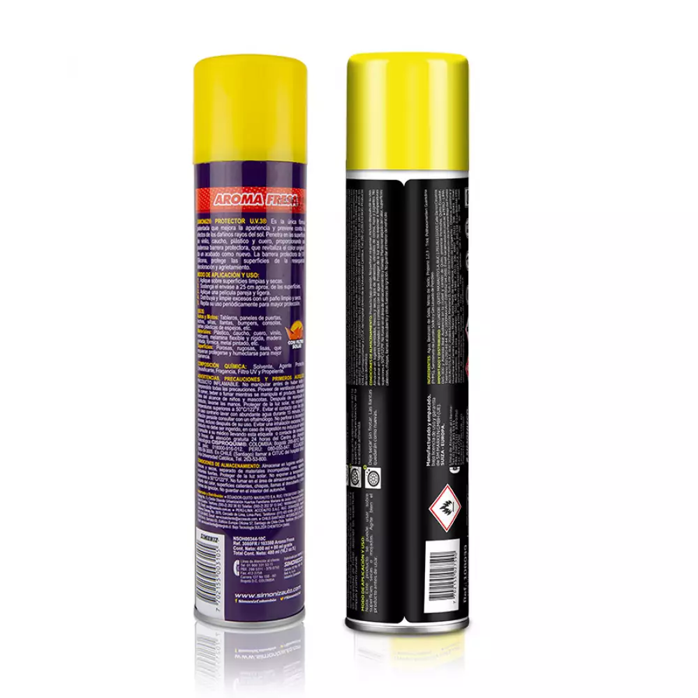 Silicona Simoniz 204845 Uv3 Aerosol Fre