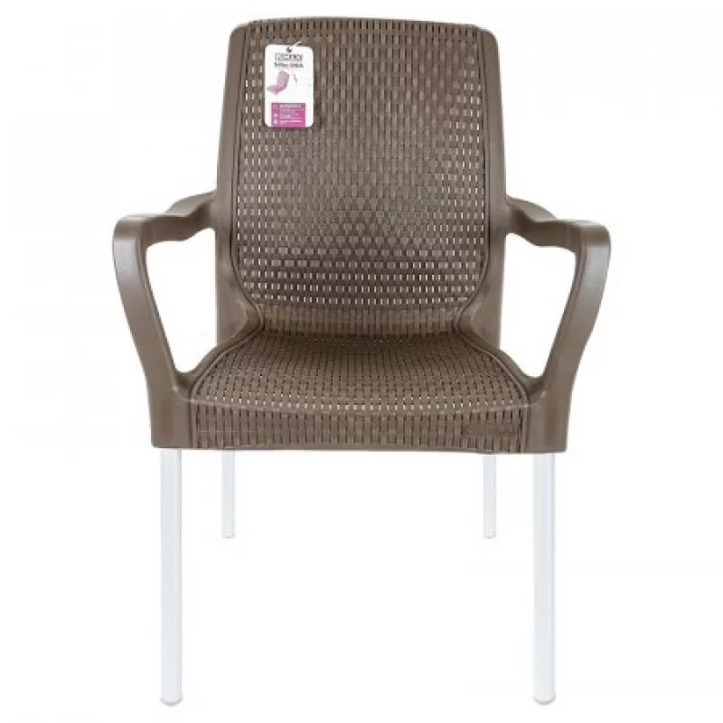 Silla Shia Con Brazos Rimax Mocca