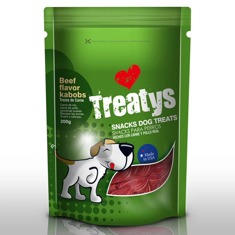Snack Perro Treatys 200 Gr Trozo Carne