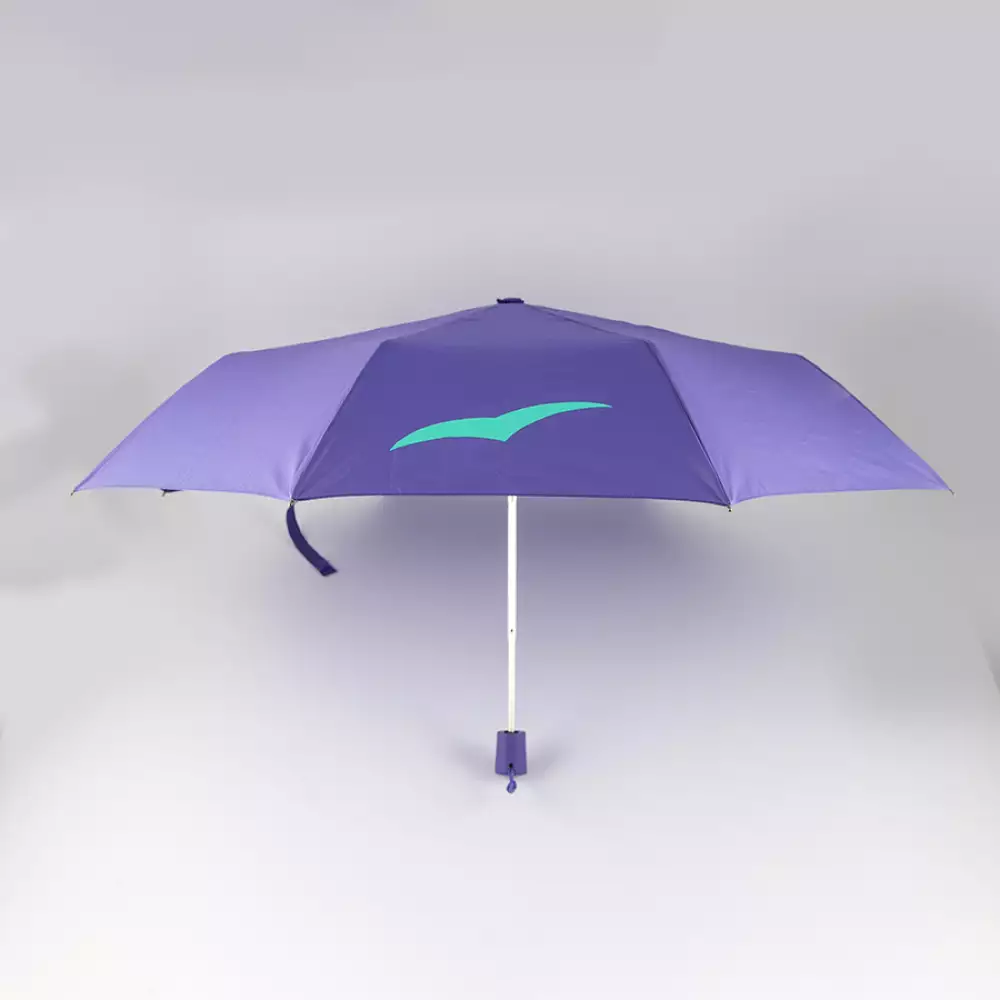 Sombrilla Trend Lugano Semiautomatica Pequenio 99Cm Morado 90%