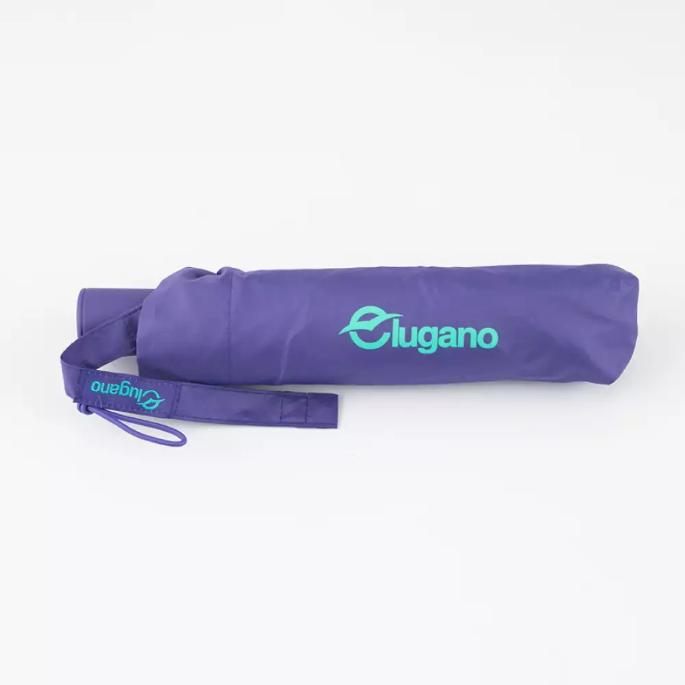 Sombrilla Trend Lugano Semiautomatica Pequenio 99Cm Morado 90%