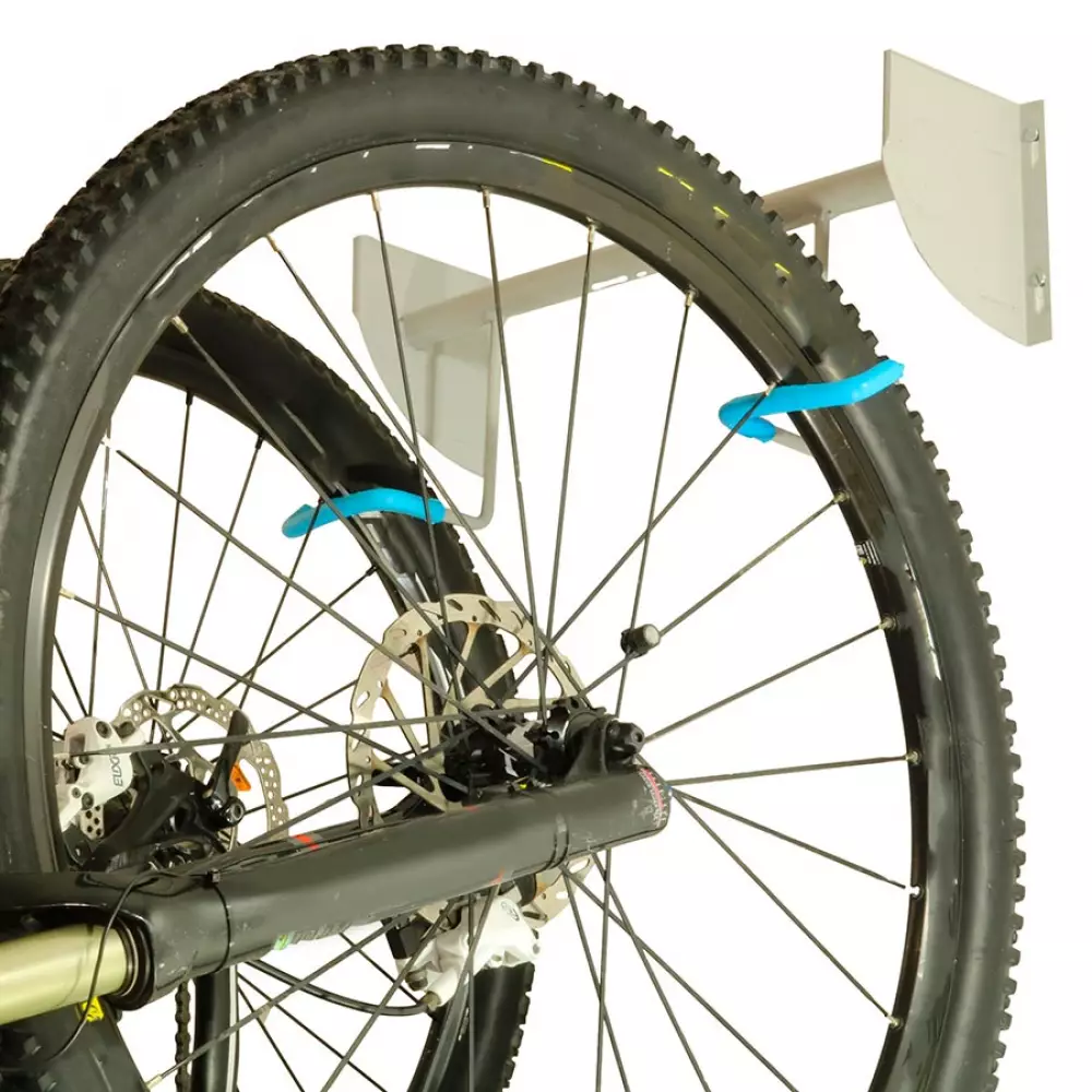Soporte de pared vertical para 2 bicicletas ABW cv2
