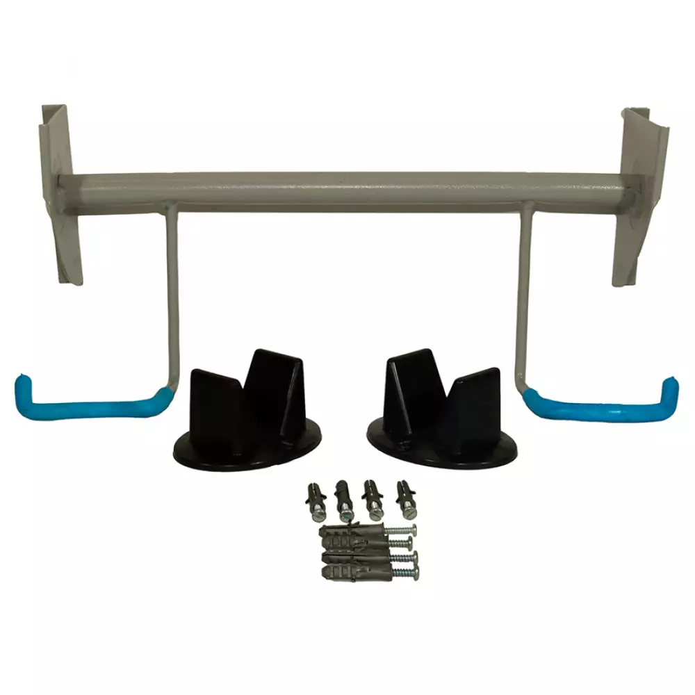 Soporte de pared vertical para 2 bicicletas ABW cv2