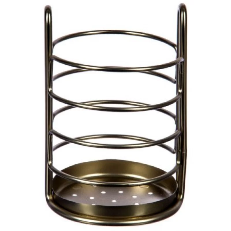 Soporte Para Utensilios De Cocina Spectrum Plateado