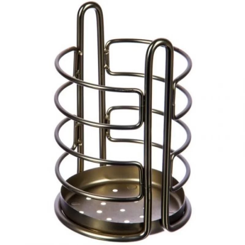 Soporte Para Utensilios De Cocina Spectrum Plateado