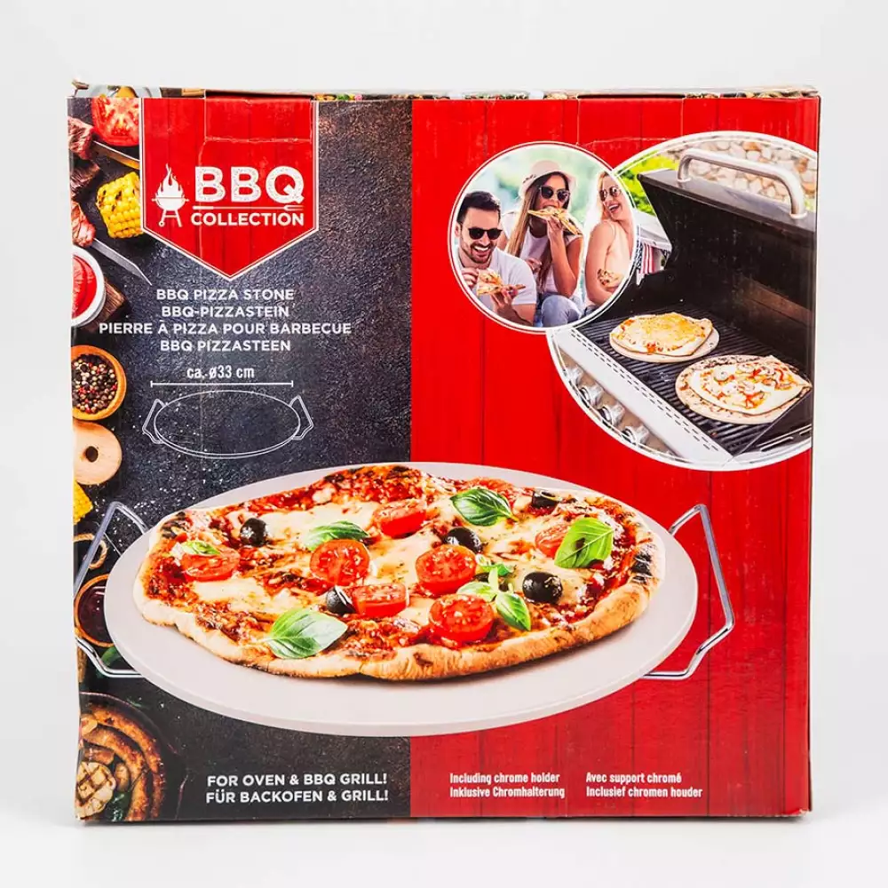 Soporte Pizza 7456 Bbq Collection En Piedra  33Por