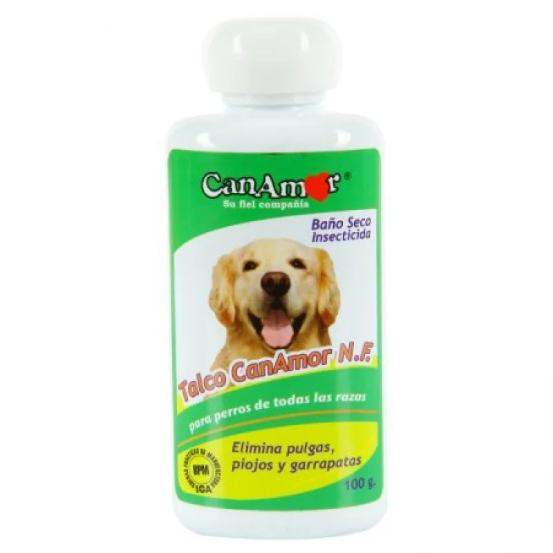 Talco Insecticida para Perros Can Amor 100 gr