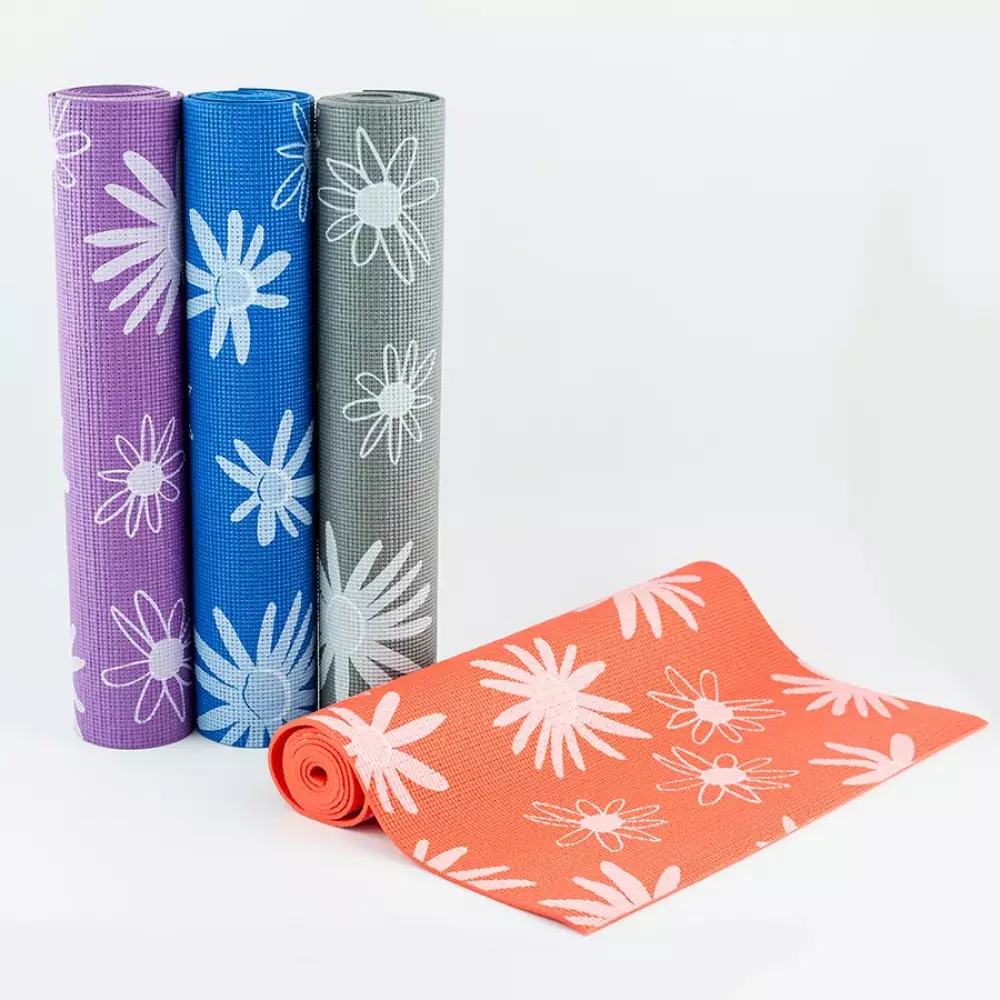 Tapete de yoga 5mm colores surtidos 173x61cm
