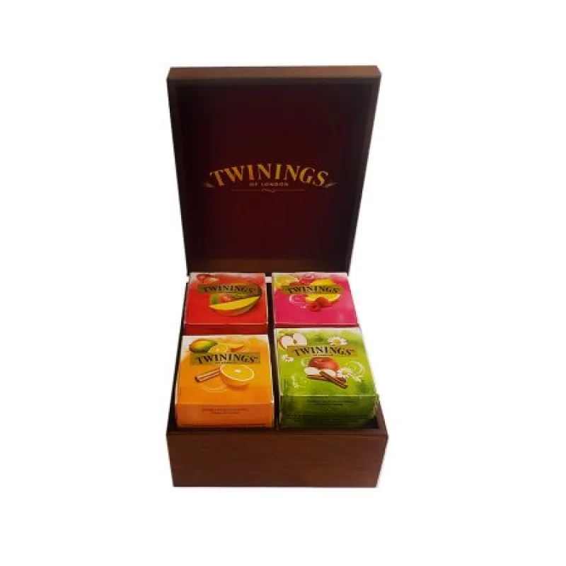 TE TWININGS 8277 X 80GR CAJA SURTIDA CON 4 COMPARTIMIENTOS