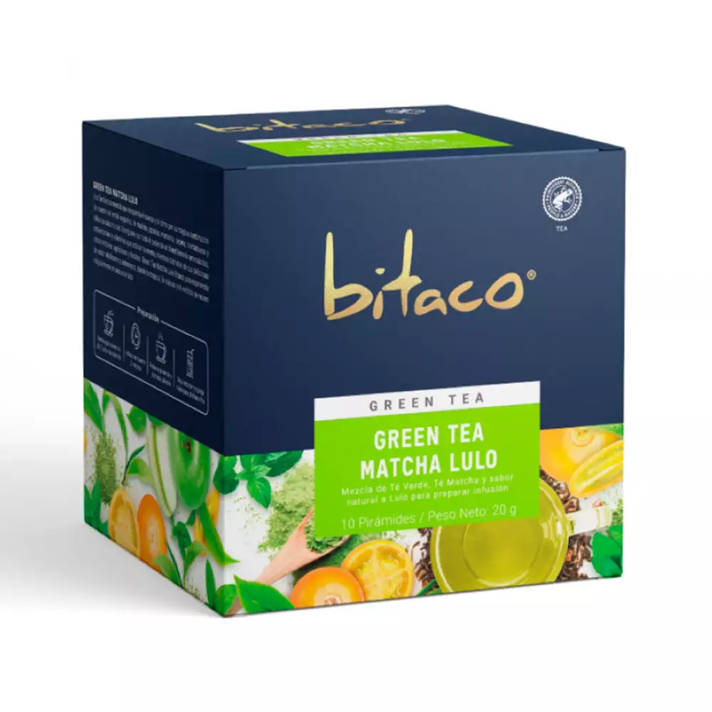Te Verde Bitaco X20Gr Matcha Lulo