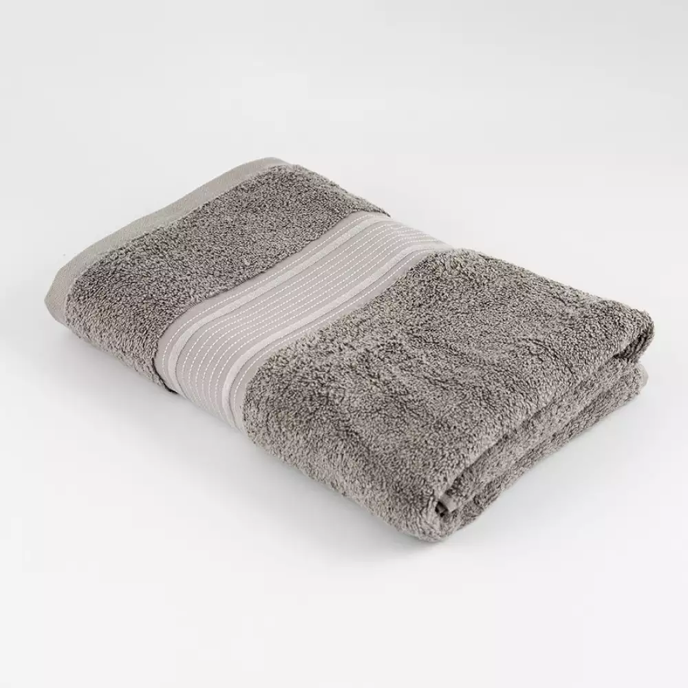 Toalla Cannon Cuerpo Japon 70X140Cm Gris 500 Gr Algodon Vjaponcg