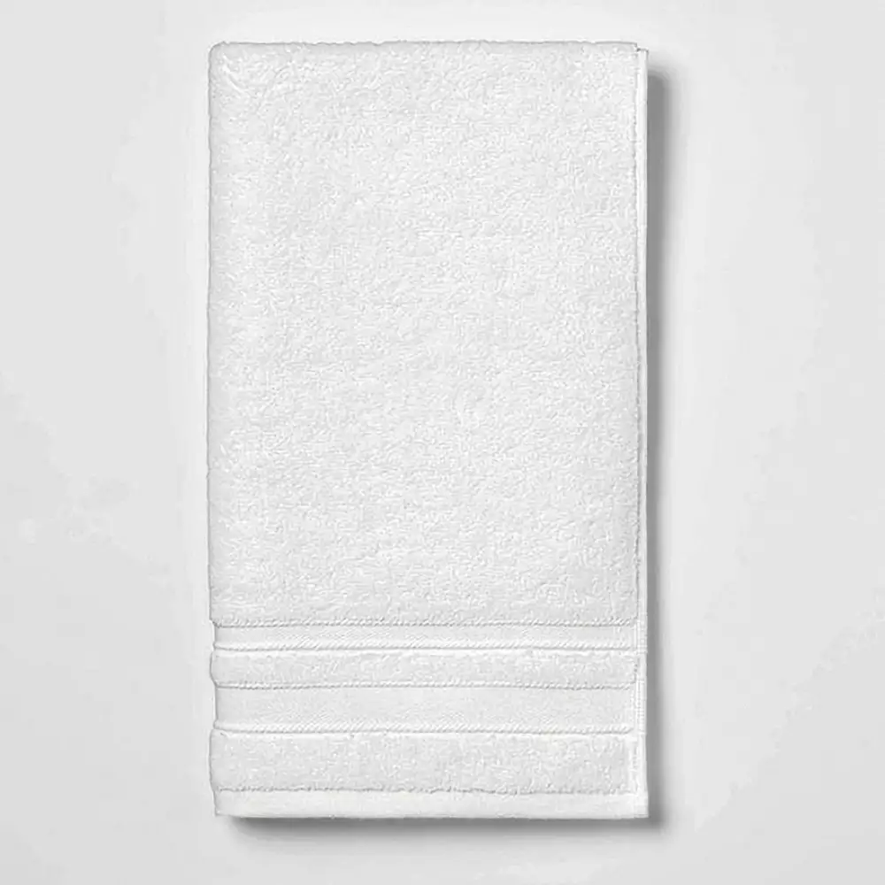 Toalla de manos 550 GSM blanca 40cmx70cm