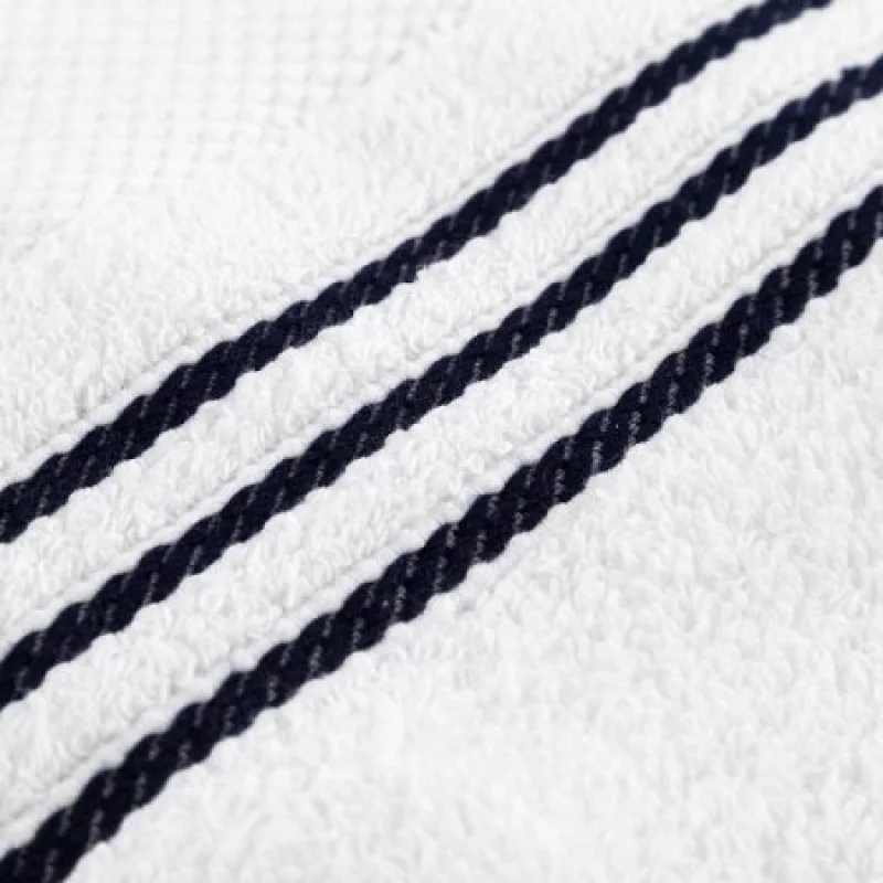 Toalla Expressions Para Cuerpo 550Gr 70X140Cm Mai Blanco/Azul Sele