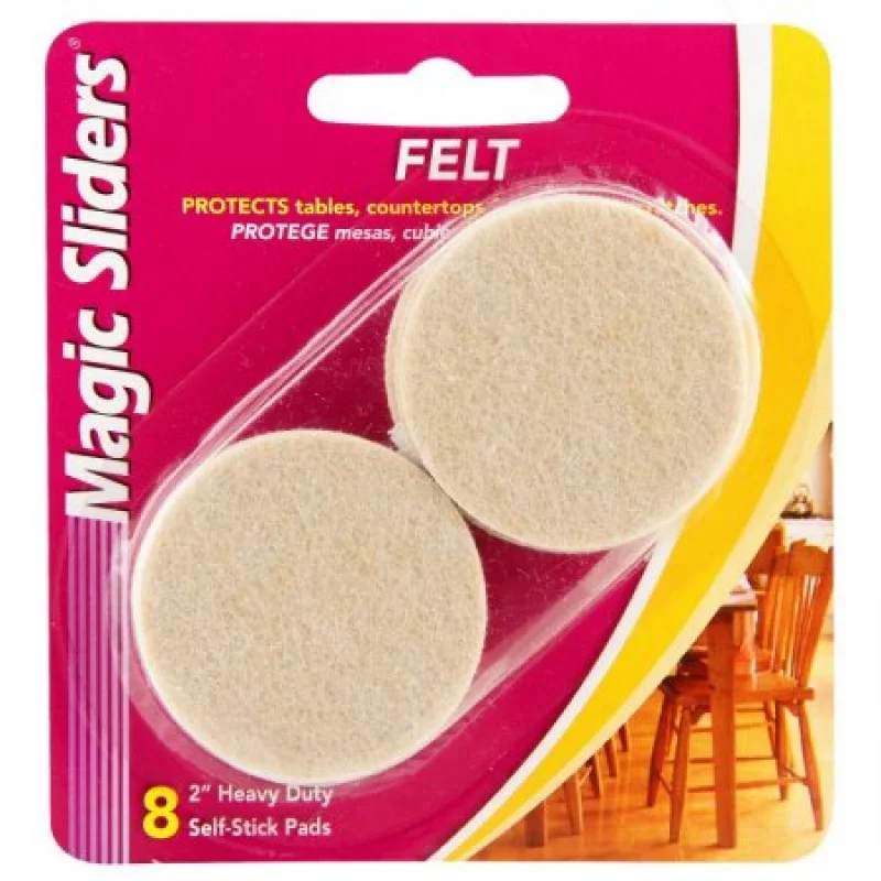 Tope Magic Slider 63003 Beige 2 Pulgadas Redondo X8 Unidades