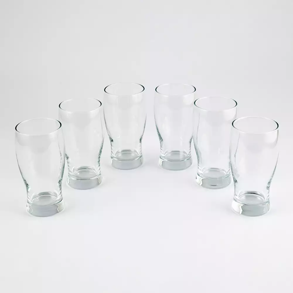 Vaso Cervecero Lav Belek 580 Ml 6 Pz Vidrio