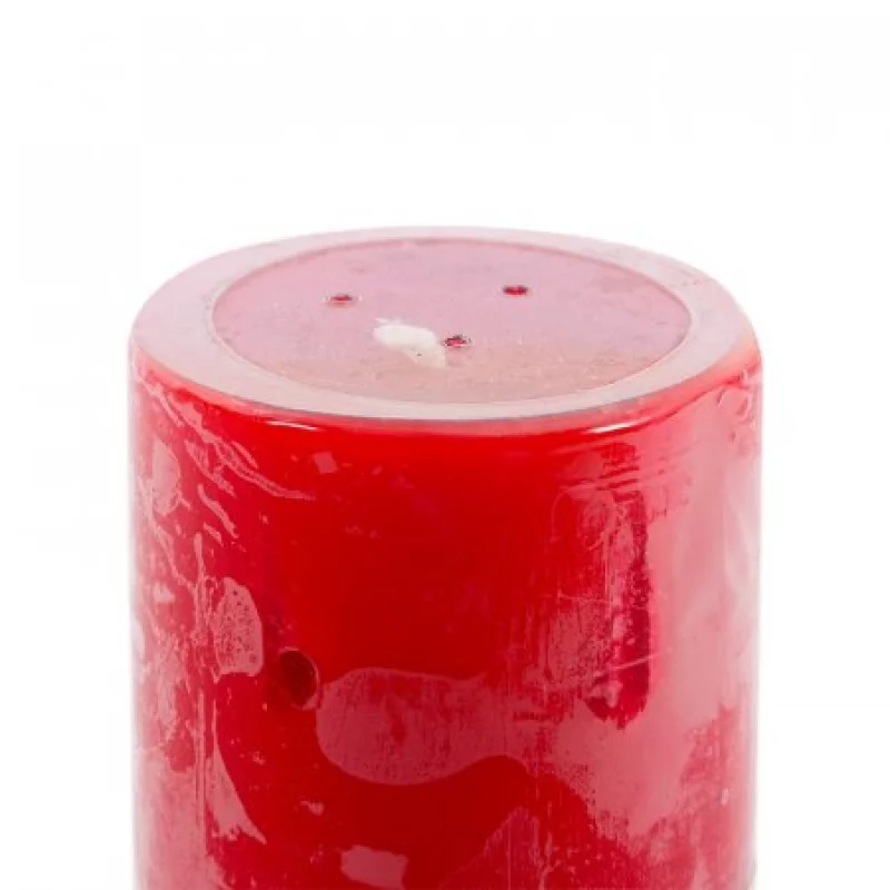Vela Decorativa Canela  Iluminata P23Ccnr-Rojo