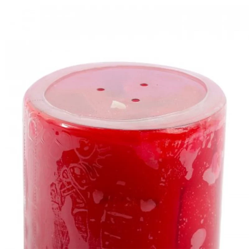Vela Decorativa Canela Iluminata P33Ccnr-Rojo