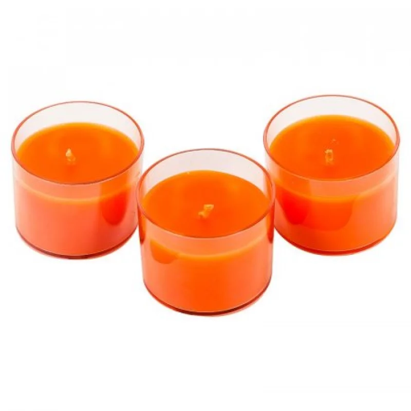 Vela Iluminata Mini Votive X3 Mandarina Pomelo Vaso