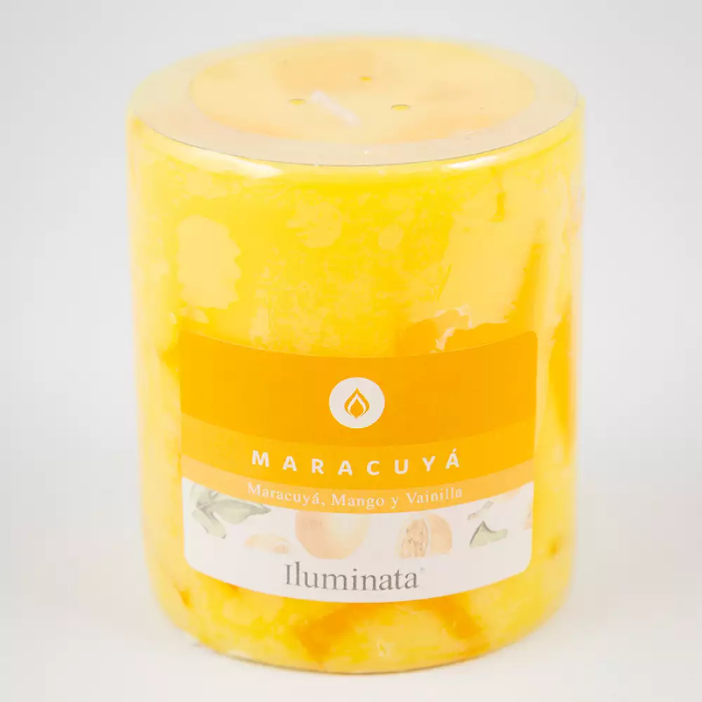 Vela Pilar 33 Aroma Maracuya 8X8