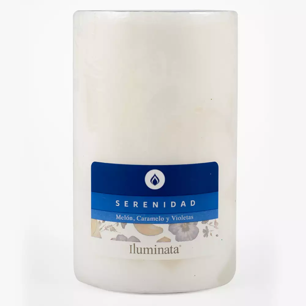 Vela Pilar 34 Aroma Serenidad 10X8