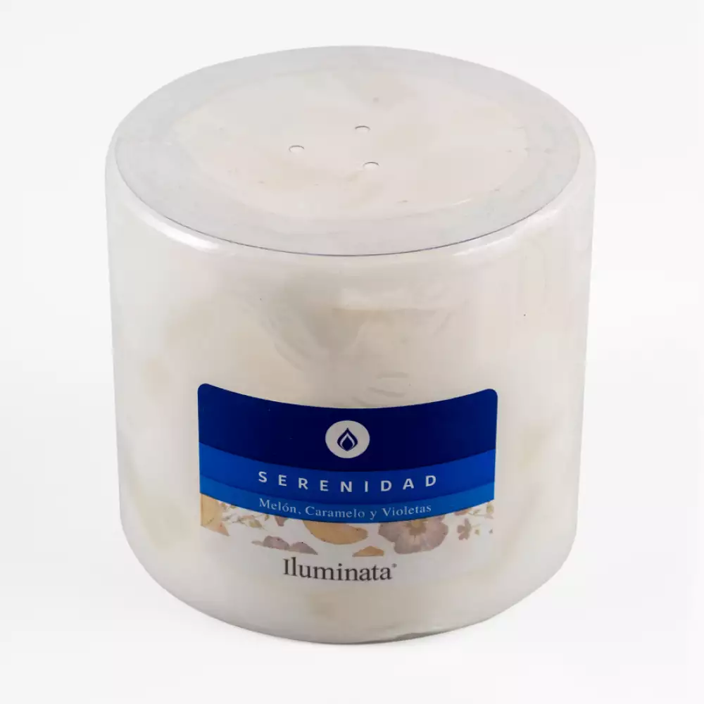 Vela Pilar 43 Aroma Serenidad 10X8